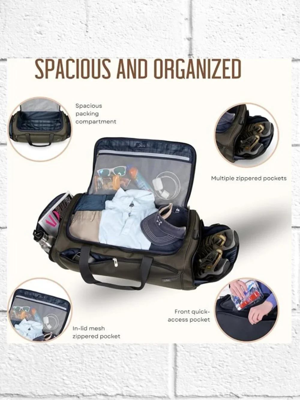 NWT! Skyway Luggage Sigma 7.0 Softside Weekender Duffel Bag with Luggage Strap